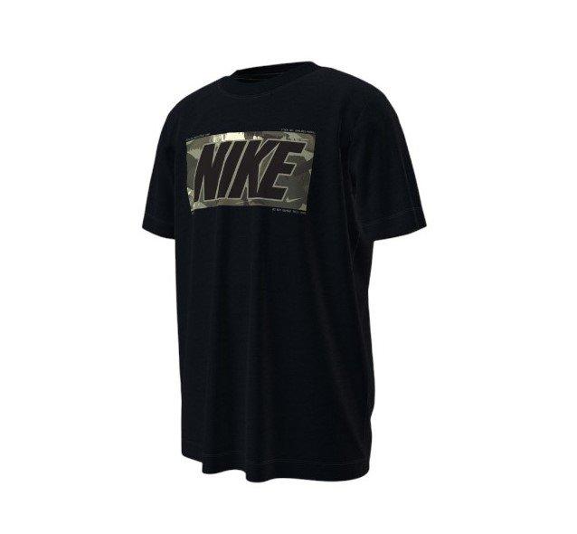 FA26 NSW TEE NIKE BLOCK CAMO - BLACK